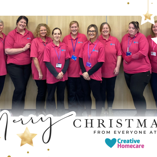 CHRISTMAS & NEW YEAR MESSAGE FROM CREATIVE HOMECARE