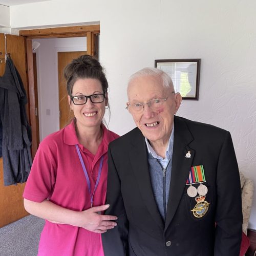 Falkirk RAF veteran turns 105 as VE Day 80 celebrations begin.